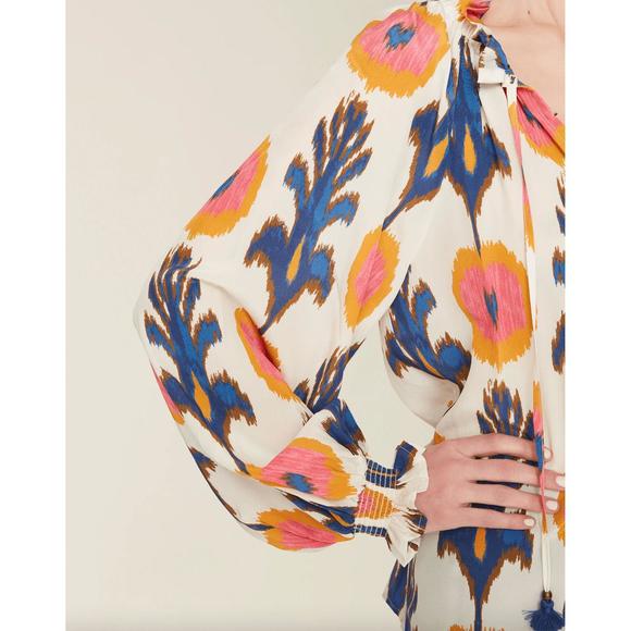 NEW FIGUE lianna top in hanging flower parchment - Picture 4 of 4